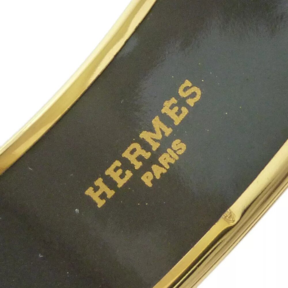 Authentic HERMES Enamel Bangle Bracelet Multi-Color Cloisonne - Picture 3 of 9